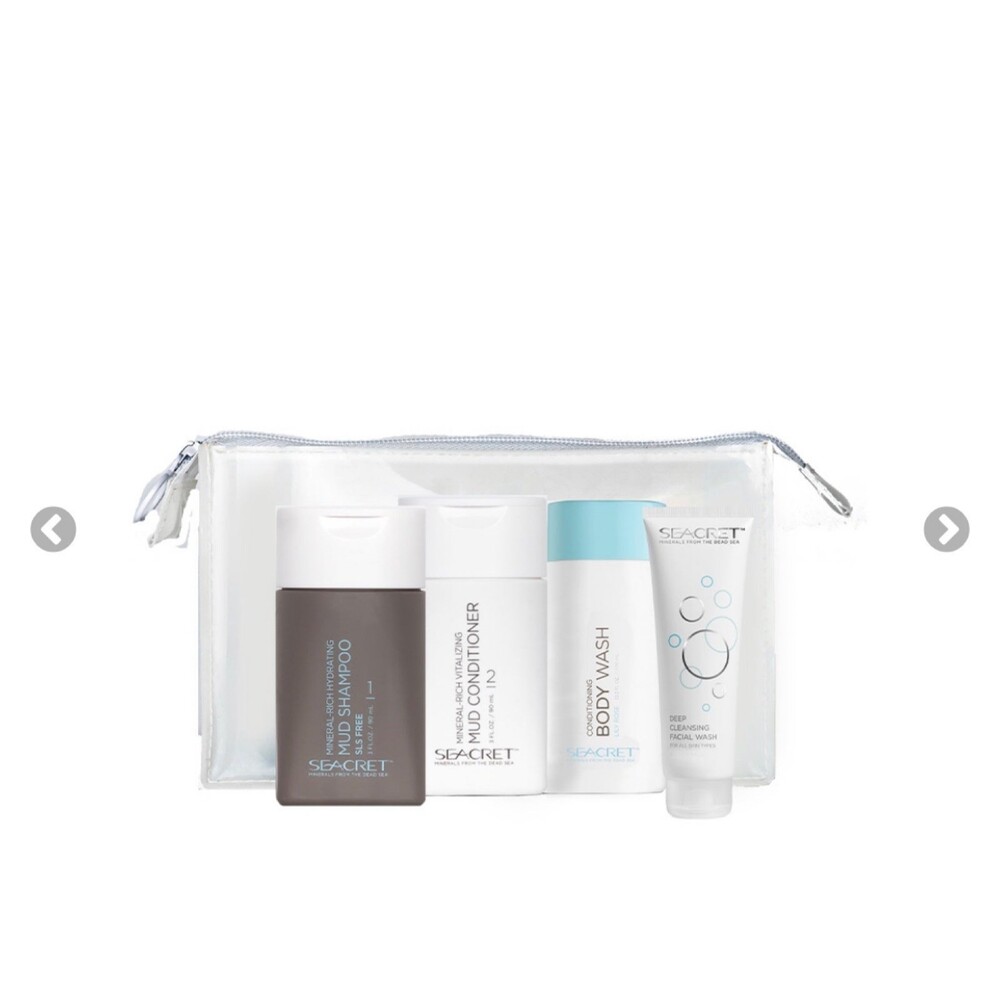 Seacret Travel Essentials Kit with pouch